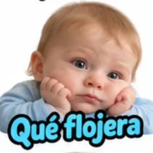 Qué flojera - getsticker.com