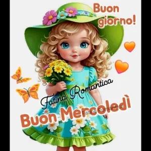 Buon giorno! Fatima Romantica Buon Mercoledì - getsticker.com