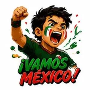¡VAMOS MÉXICO! - getsticker.com