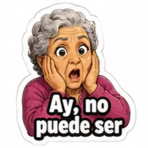 Ay, no puede ser - getsticker.com