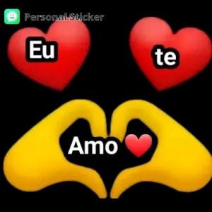 Eu te Amo - getsticker.com