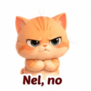 Nel, no - getsticker.com