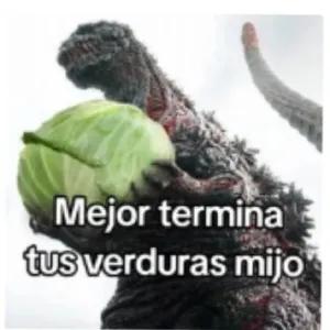 Mejor termina tus verduras mijo - getsticker.com