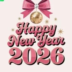 Happy New Year 2026 - getsticker.com