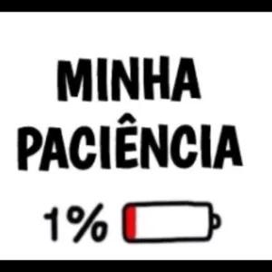 MINHA PACIÊNCIA 1% - getsticker.com