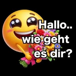 Hallo.. wie geht es dir? - getsticker.com