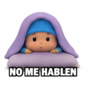 NO ME HABLEN - getsticker.com