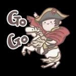 日常で使える！まんまる顔の絵画スタンプ