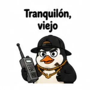 Tranquilón, viejo - getsticker.com