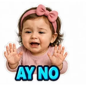 AY NO - getsticker.com