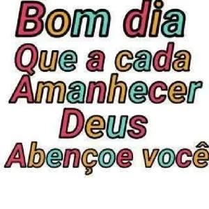 Bom dia Que a cada Amanhecer Deus Abençoe você - getsticker.com