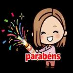 Adesivos de meninas fofas