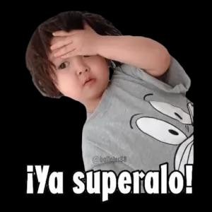 ¡Ya superalo! - getsticker.com