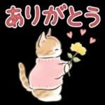 冬の毎日と年末年始☆猫たちのスタンプ
