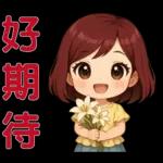 可愛女孩- 實用問候語