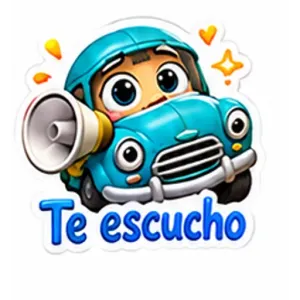 Te escucho - getsticker.com