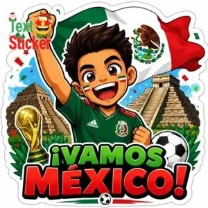 VAMOS MÉXICO! - getsticker.com