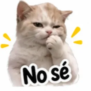 No sé - getsticker.com