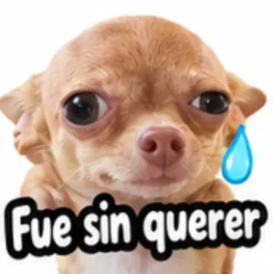 Fue sin querer - getsticker.com