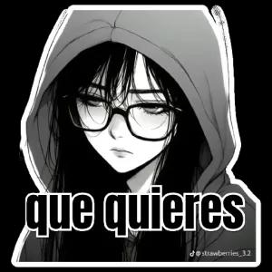que quieres - getsticker.com