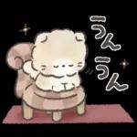 ふわふわ子ねこの日常スタンプ