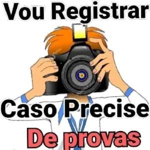 Vou Registrar Caso Precise De provas - getsticker.com