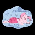 くまのプーさん（あけおめ2026）