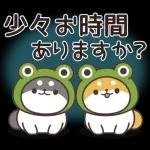 飛びだす！お返事シバイヌくん（雨の日）