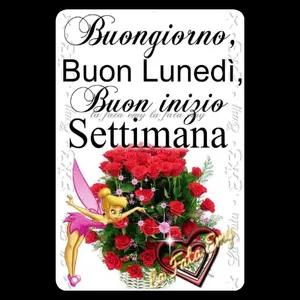 Buongiorno, Buon Lunedì, Buon inizio Settimana - getsticker.com