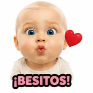 ¡BESITOS! - getsticker.com
