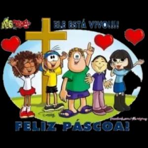 ELE ESTÁ VIVO!!! FELIZ PÁSCOA! - getsticker.com