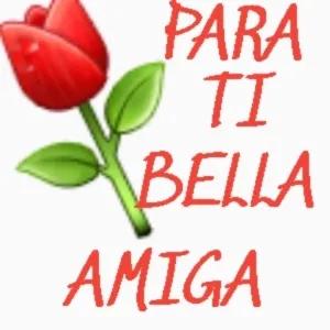 PARA TI BELLA AMIGA - getsticker.com