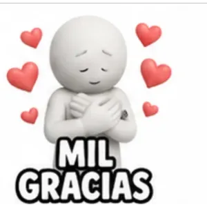 MIL GRACIAS - getsticker.com