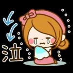 ほのぼのカノジョ♡春～初夏♪敬語スタンプ