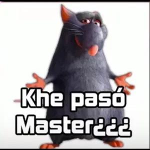 Khe pasó Master¿¿¿ - getsticker.com