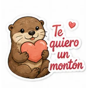 Te quiero un montón - getsticker.com