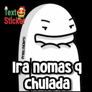 Ira nomas q chulada - getsticker.com