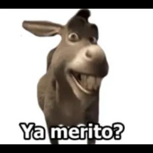 Ya merito? - getsticker.com
