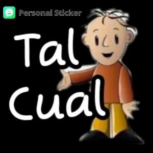 Tal cual - getsticker.com