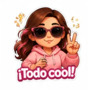 ¡Todo cool! - getsticker.com