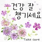 예쁜 꽃 다정한 일상인사톡