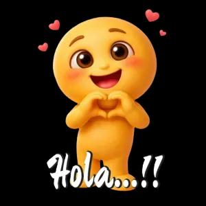 Hola..!! - getsticker.com