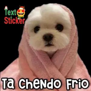 Ta Chendo Frio - getsticker.com