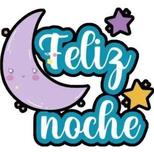 Feliz noche - getsticker.com