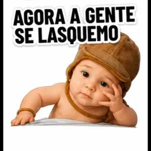 AGORA A GENTE SE LASQUEMO - getsticker.com