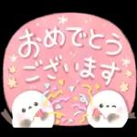 ほんわり♡春色シマエナガ