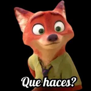 Que haces? - getsticker.com