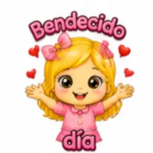 Bendecido día - getsticker.com