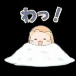 寿司猫の冬スタンプ〜〜