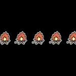 캠핑 감성 구분선